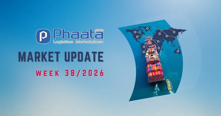 Cập nhật thị trường vận tải và logistics quốc tế Tuần 38/2026 | Phaata