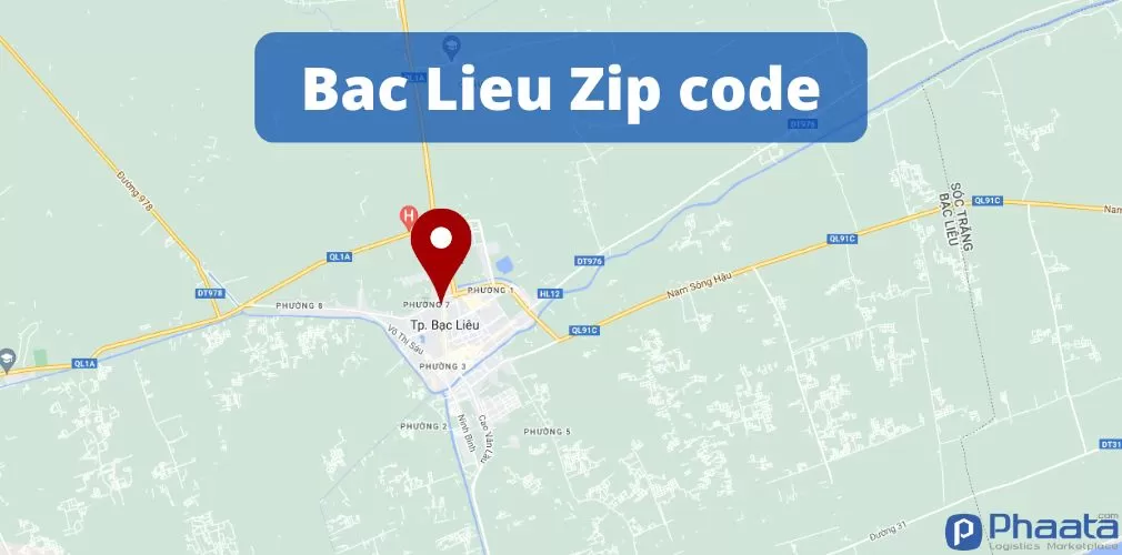 Bac Lieu ZIP code - The most updated Bac Lieu postal codes