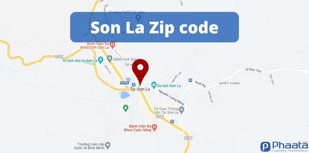 Son La ZIP code - The most updated Son La postal codes