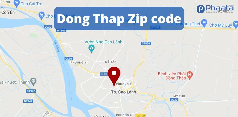 Dong Thap ZIP code - The most updated Dong Thap postal codes