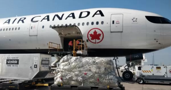 Air Canada Reports 18% Growth in Cargo Revenue in Q3