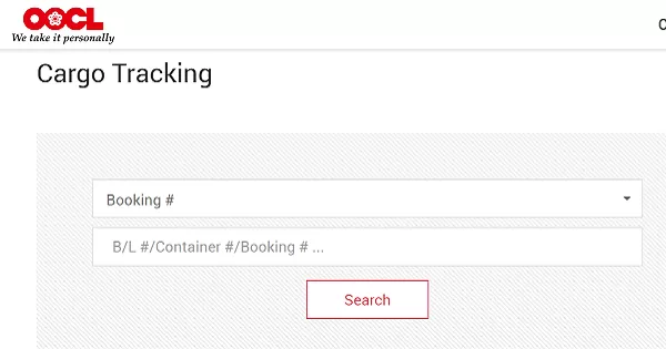 OOCL-tracking