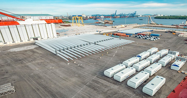 Cảng Tân Cảng – Cái mép (TCCT) - Dự án điện gió đã triển khai: Đông Hải- Bạc Liêu