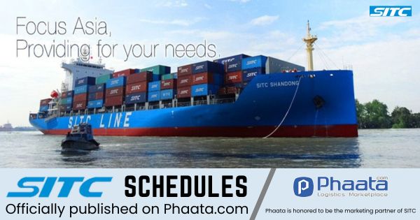 SITC publishes official sailing schedules on PHAATA.com