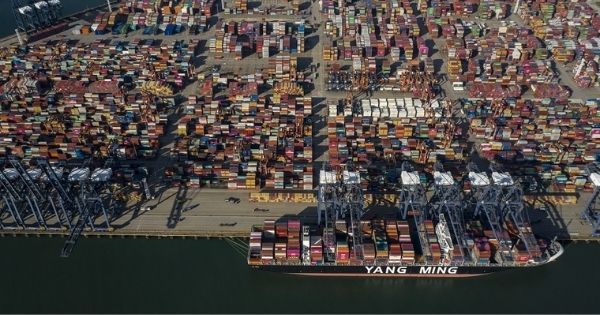 Yantian port, China