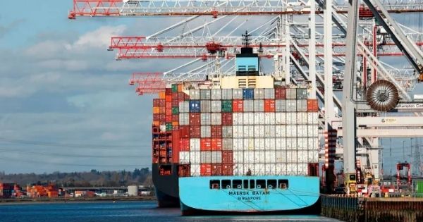 Maersk's freight rates in the second quarter increased compared to pre-COVID