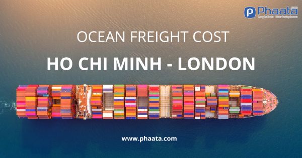 ocean freight cost hcm hochiminh london