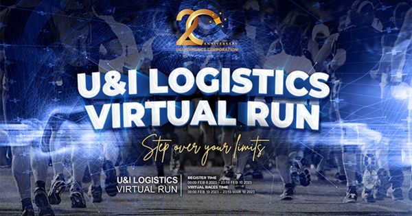 U&I Logistics Virtual Run 2023 thu hút gần 500 thành viên tham dự
