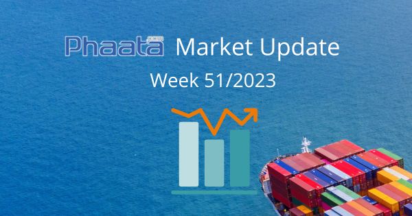 International shipping and logistics market update - Week 51/2023