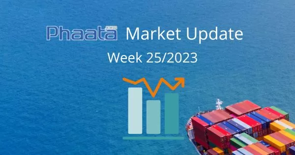 Phaata International shipping and logistics market update - Week 25/2023