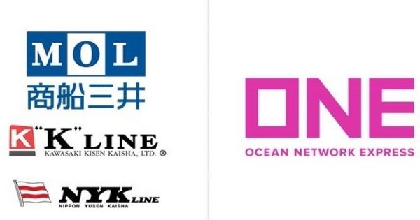 hãng tàu ONE hình thành bởi MOL - NYK - K Line sáp nhập