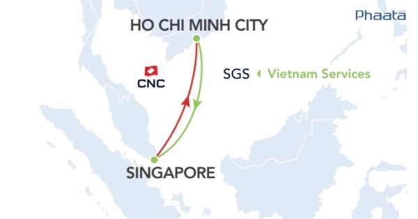 CNC Line launches SGS service connecting Singapore and Vietnam