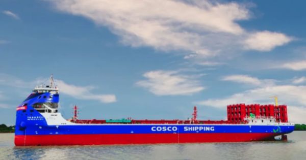 Tàu container điện của Hãng tàu COSCO SHIPPING