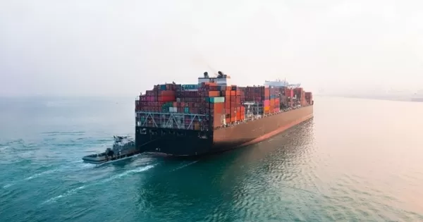 container ship