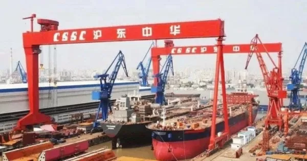 New Shipbuilding Orders at Chinese Shipyards Up 43% in H1