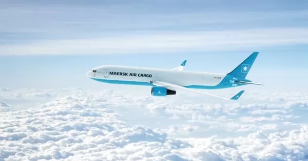 Maersk Air Cargo prepares for an Asia-US test flight