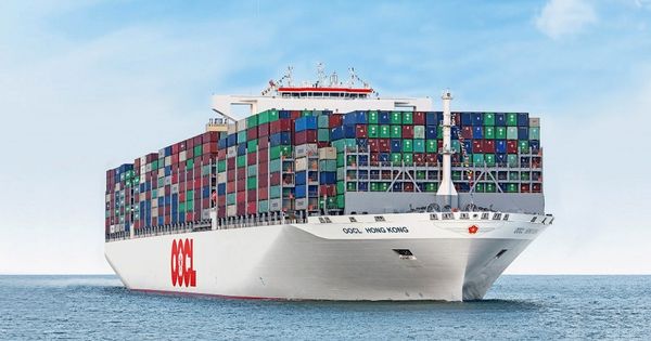 OOCL Hong Kong - A container vessel of OOCL