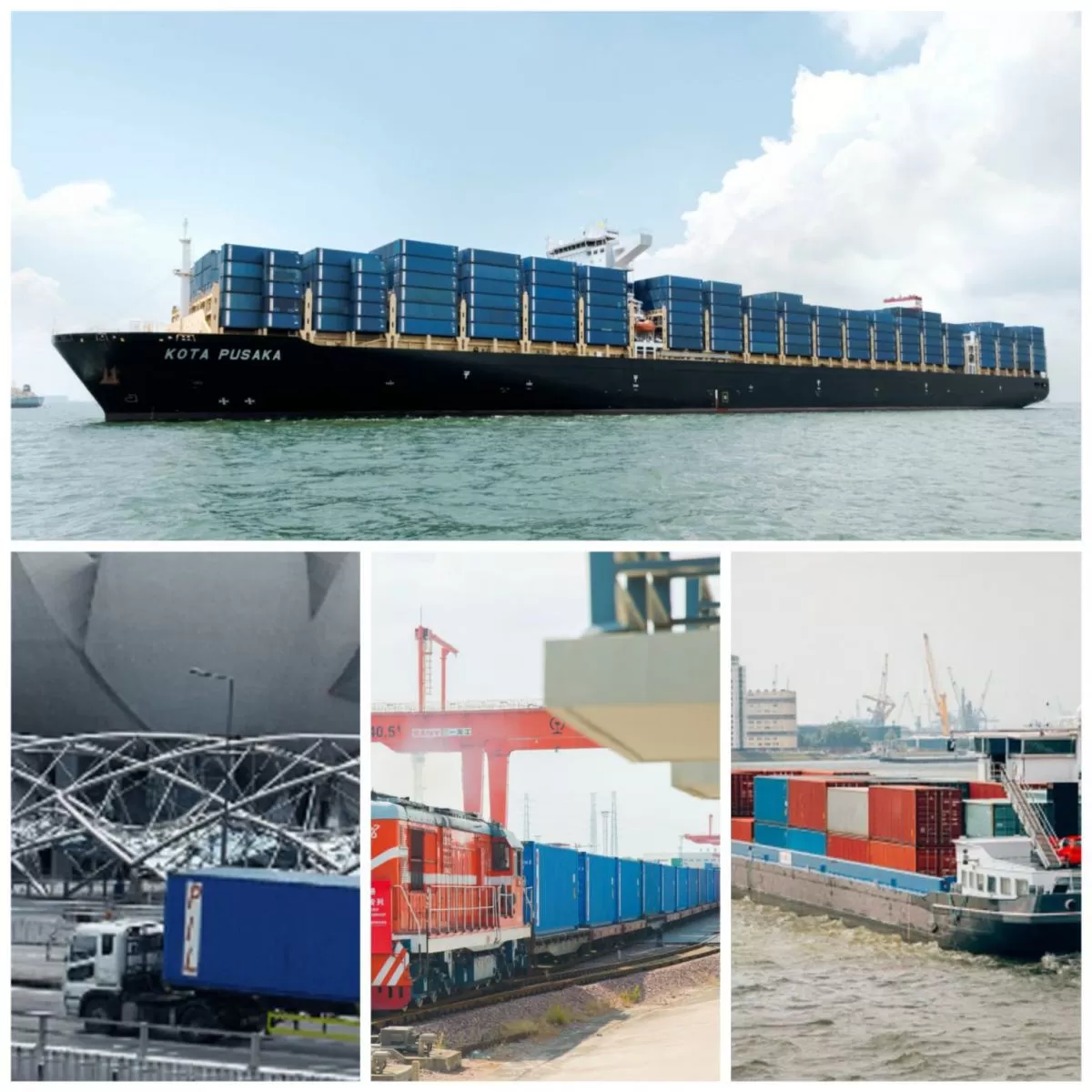 Multimodal transport services of PIL shipping line