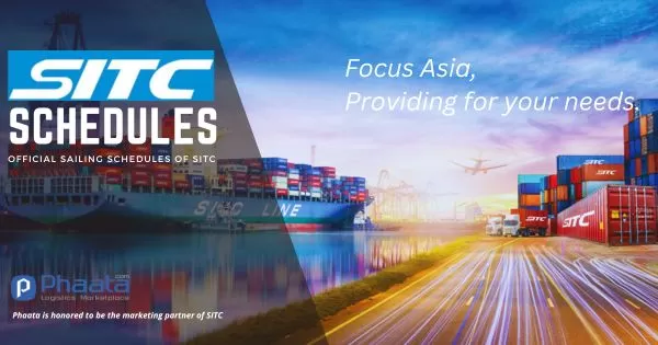 SITC container line Vietnam announces official shipping schedules on Phaata.com