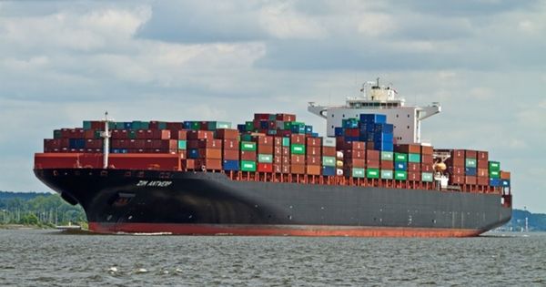 ZIM's container ship