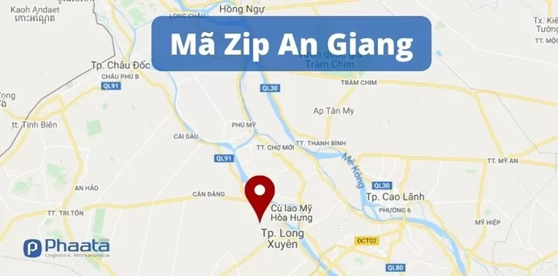 Mã Zip An Giang