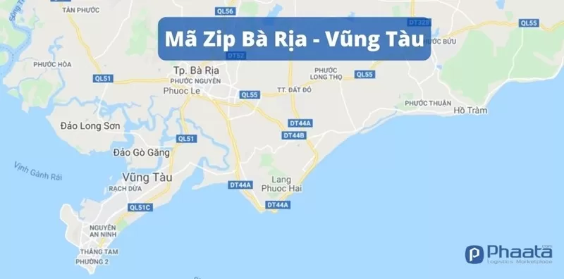 Mã zip Bà Rịa Vũng Tàu