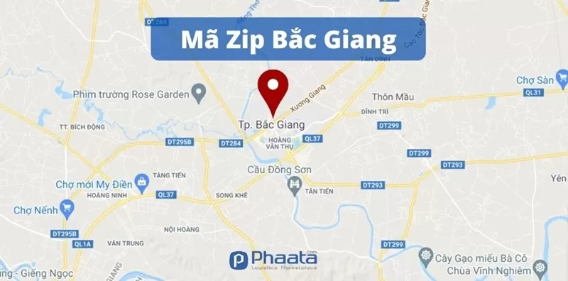 Mã Zip Bắc Giang