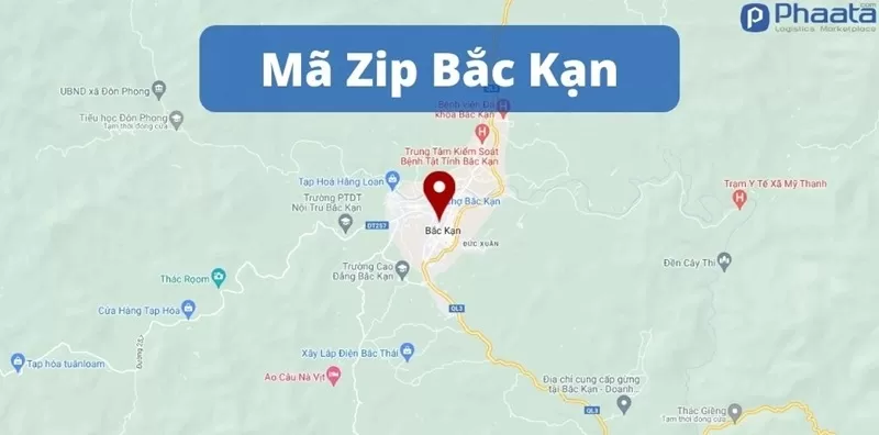 Mã Zip Bắc Kạn