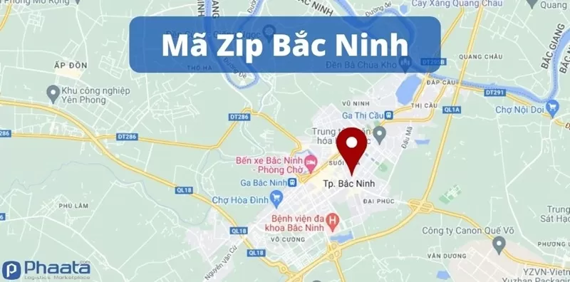 Mã Zip Bắc Ninh