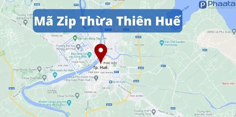 Mã Zip Thừa Thiên Huế