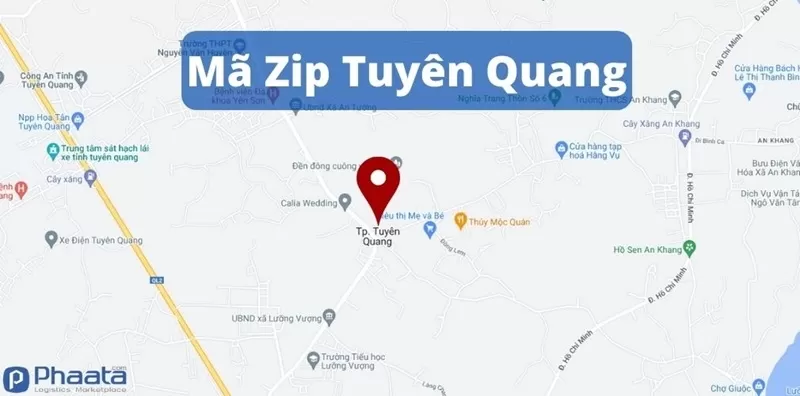 Mã Zip Tuyên Quang