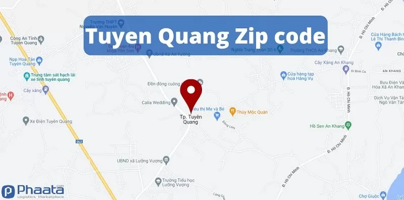 Tuyen Quang ZIP codes